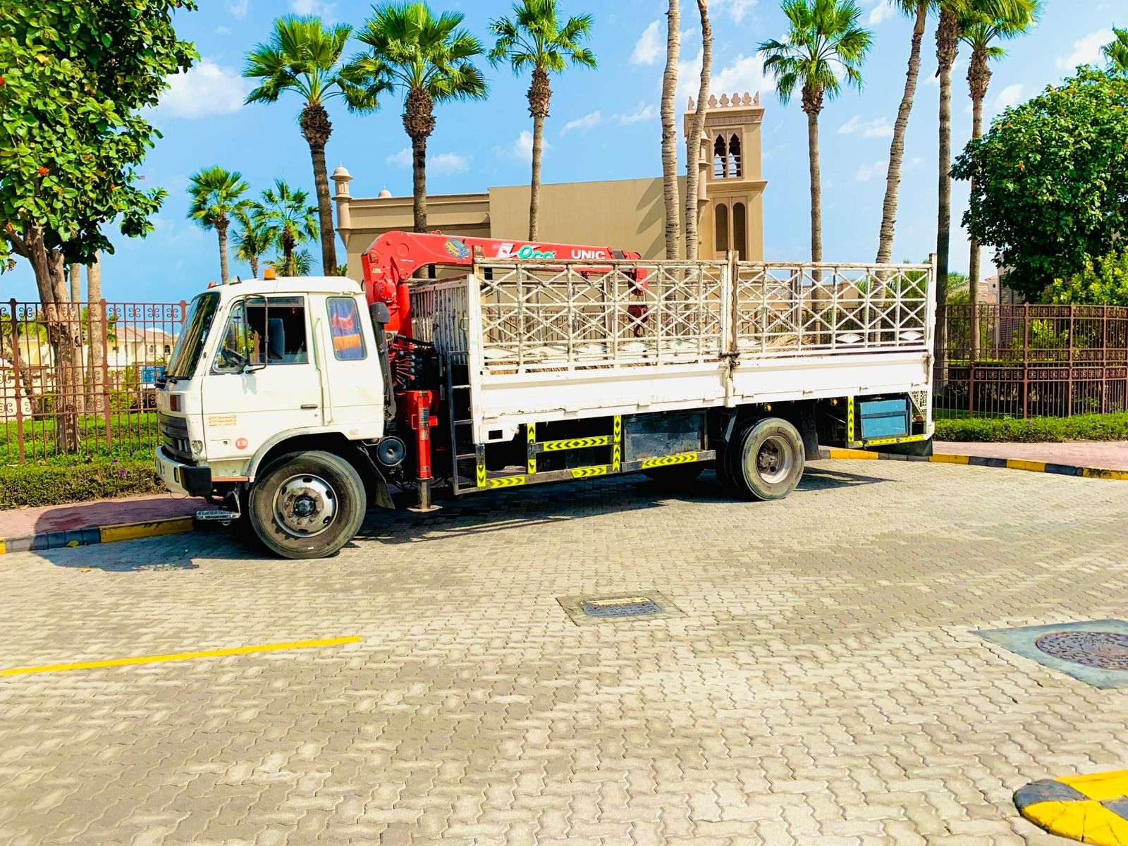 crane truck availble for services